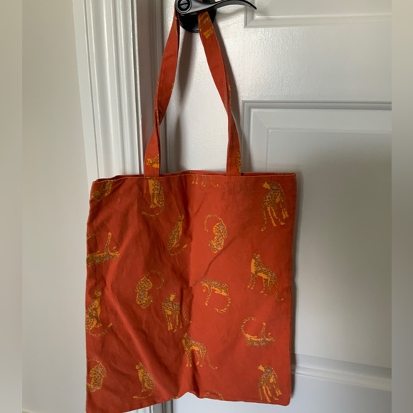 Linen Animal Print Bag - Picture 1 of 2